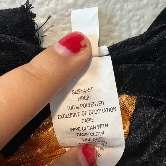 2 Target Kids Dresses Black and Orange Costume Dress - Picture 6 of 7